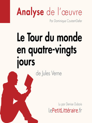 cover image of Le Tour du monde en quatre-vingts jours de Jules Verne (Analyse de l'oeuvre)